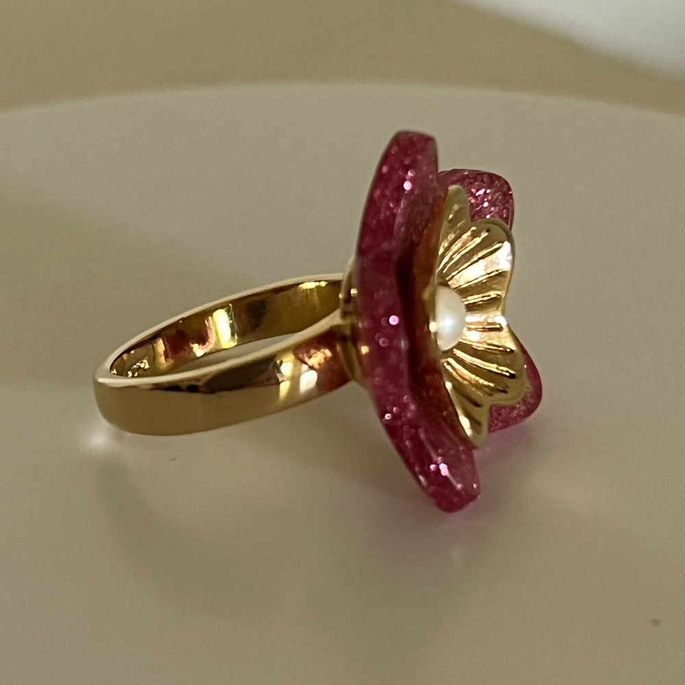 Coach Flower Ring - Picture 5 of 9